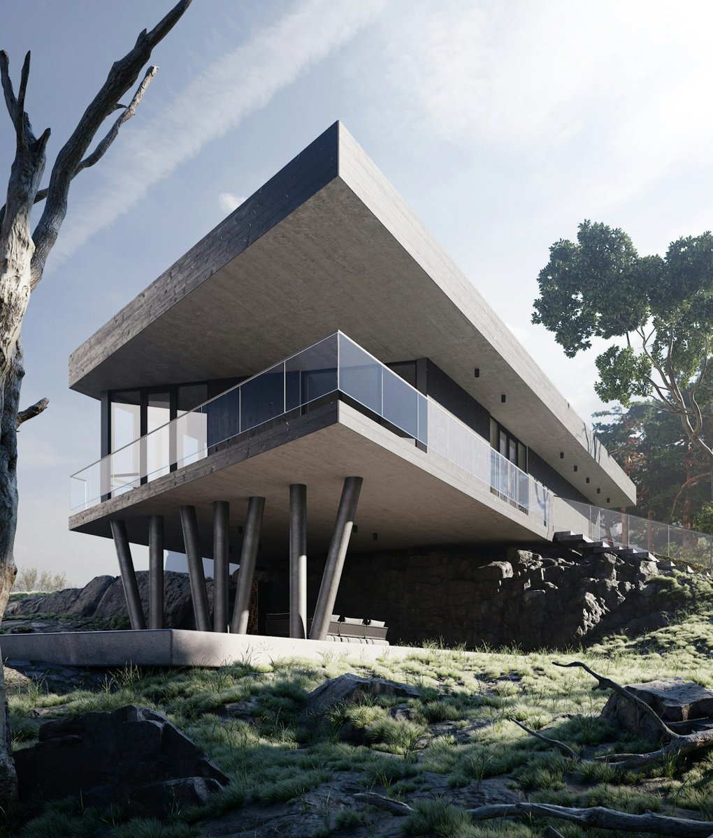 Concept architecture rendering