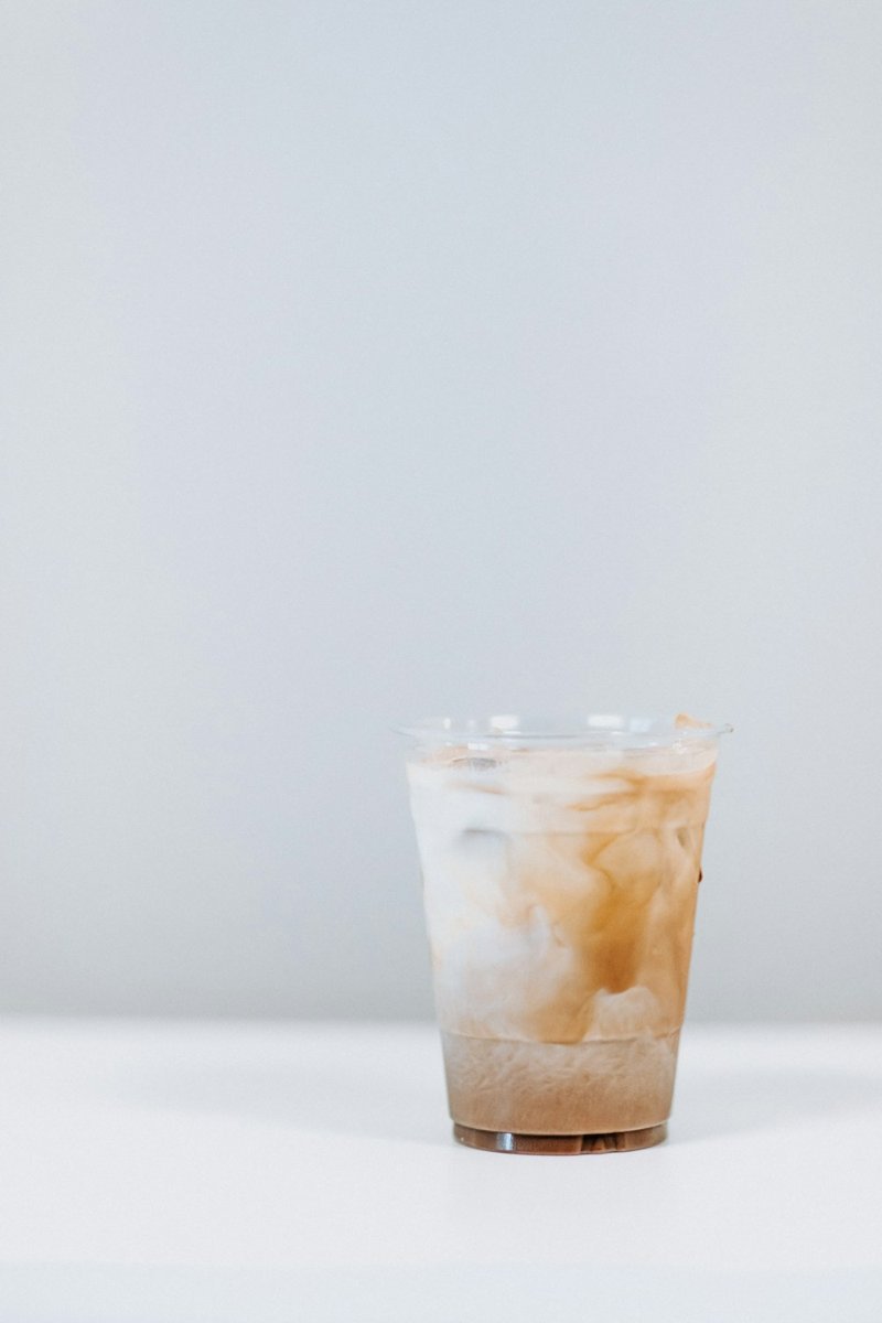 Iced coffee concept product